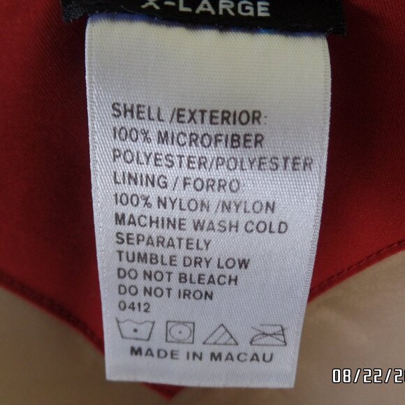 KAVU XL Women's Winter Coat Red Excellent - Picture 11 of 16